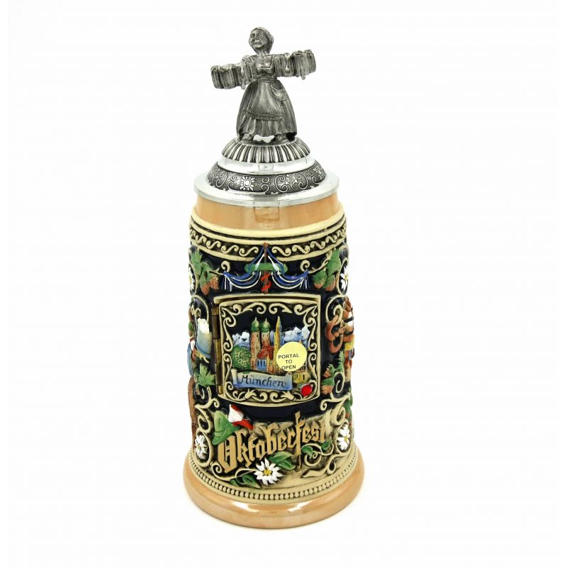 Кружка пивная "Oktoberfest" 0,75 л.