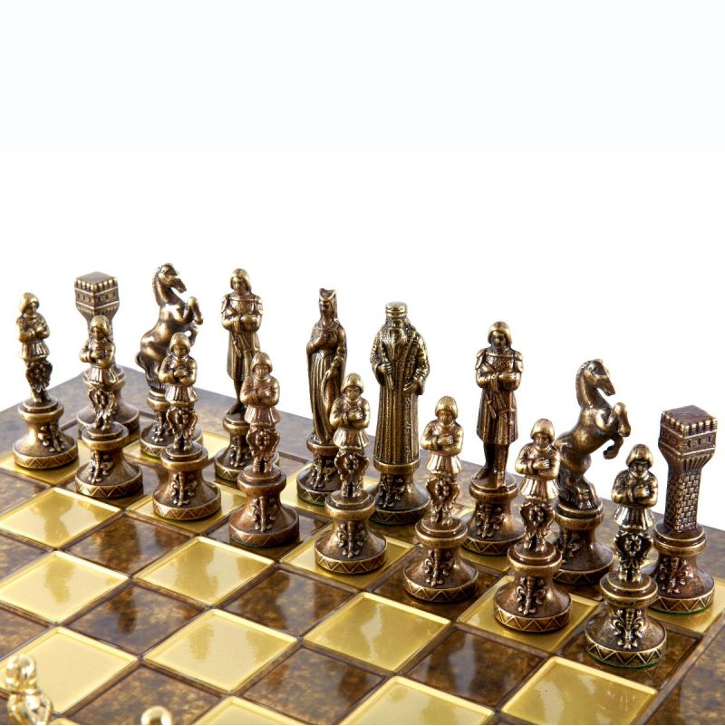 Шахматы "Ренессанс" brown 36*36 см