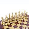 Шахматы "Ренессанс" red 36*36 см